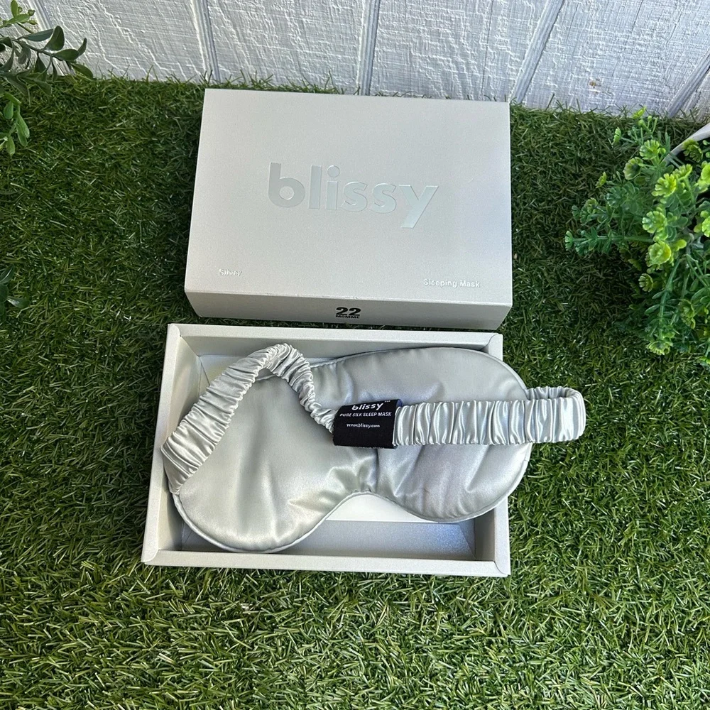 Blissy Silver Sleep Mask
